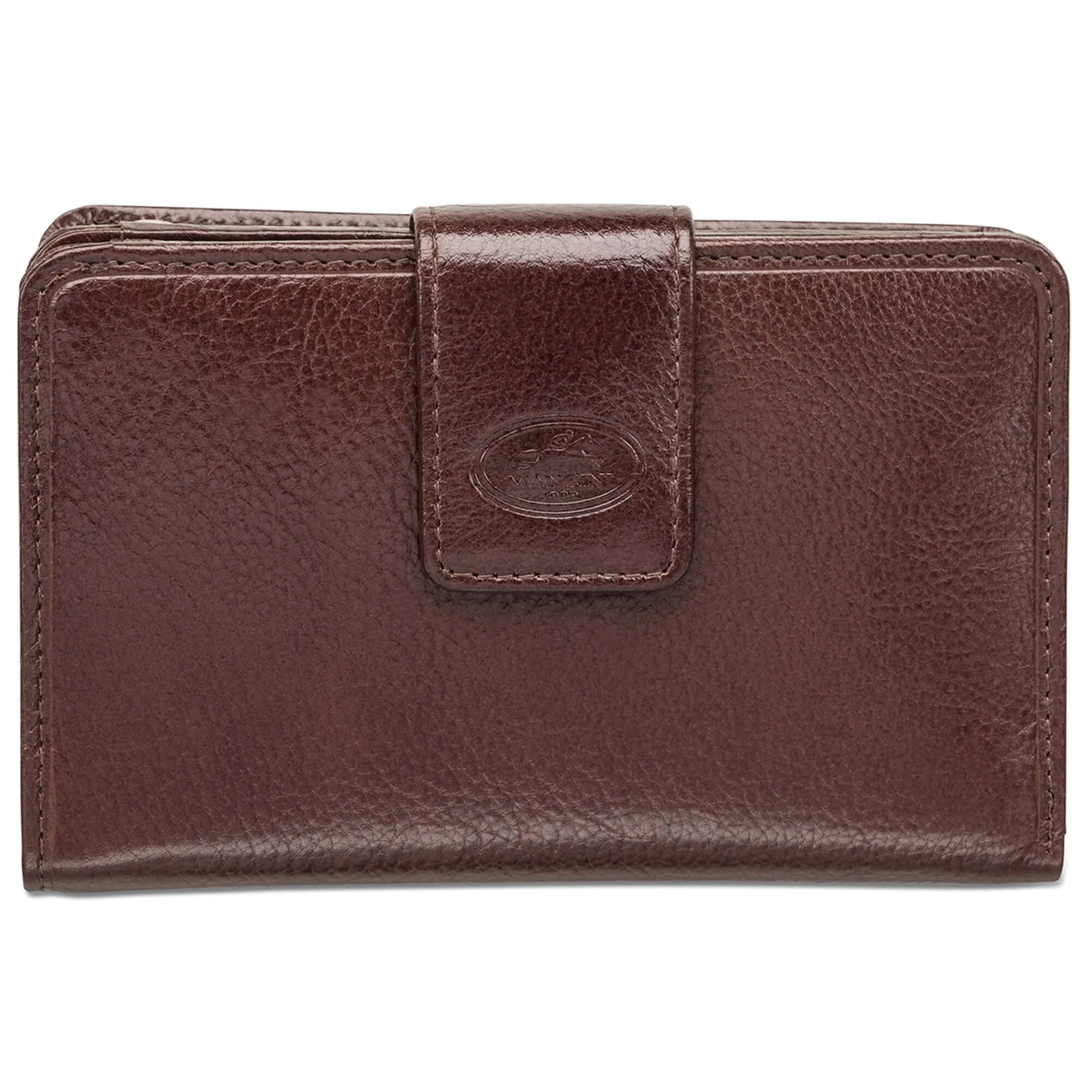 Mancini Leather Ladies’ RFID Secure Medium Clutch Wallet