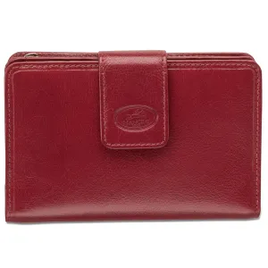 Mancini Leather Ladies’ RFID Secure Medium Clutch Wallet