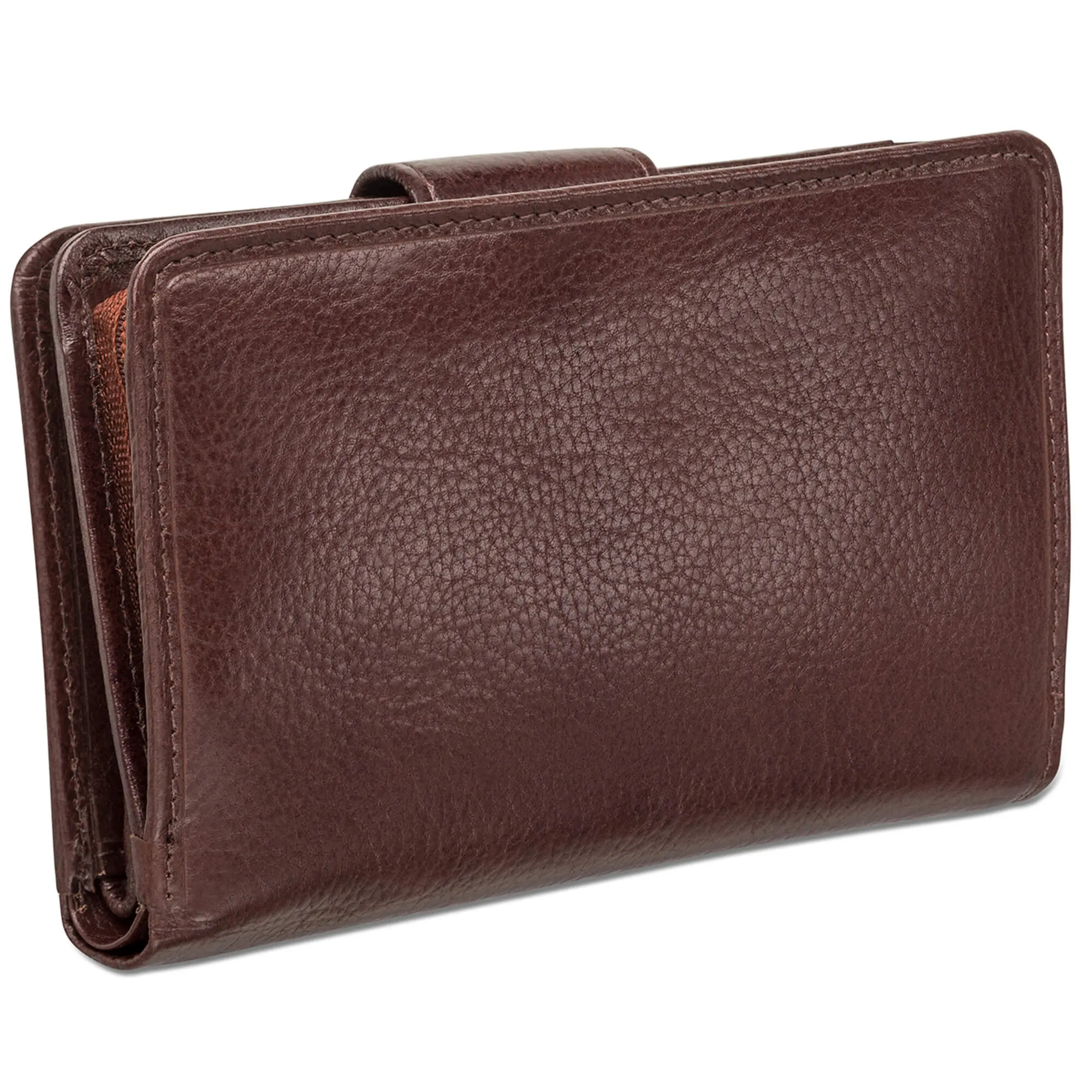 Mancini Leather Ladies’ RFID Secure Medium Clutch Wallet