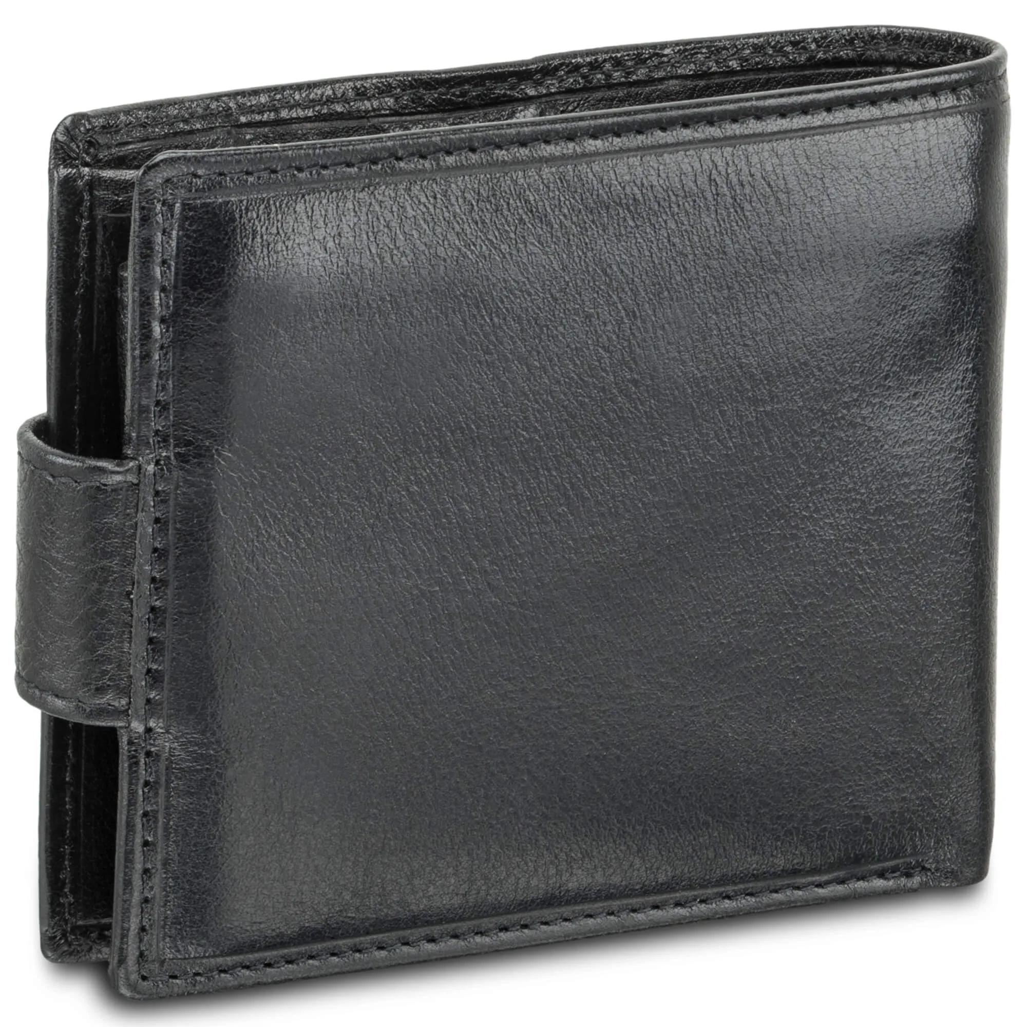 Mancini Leather Men's Wallet Deluxe with Coin Pocket RFID