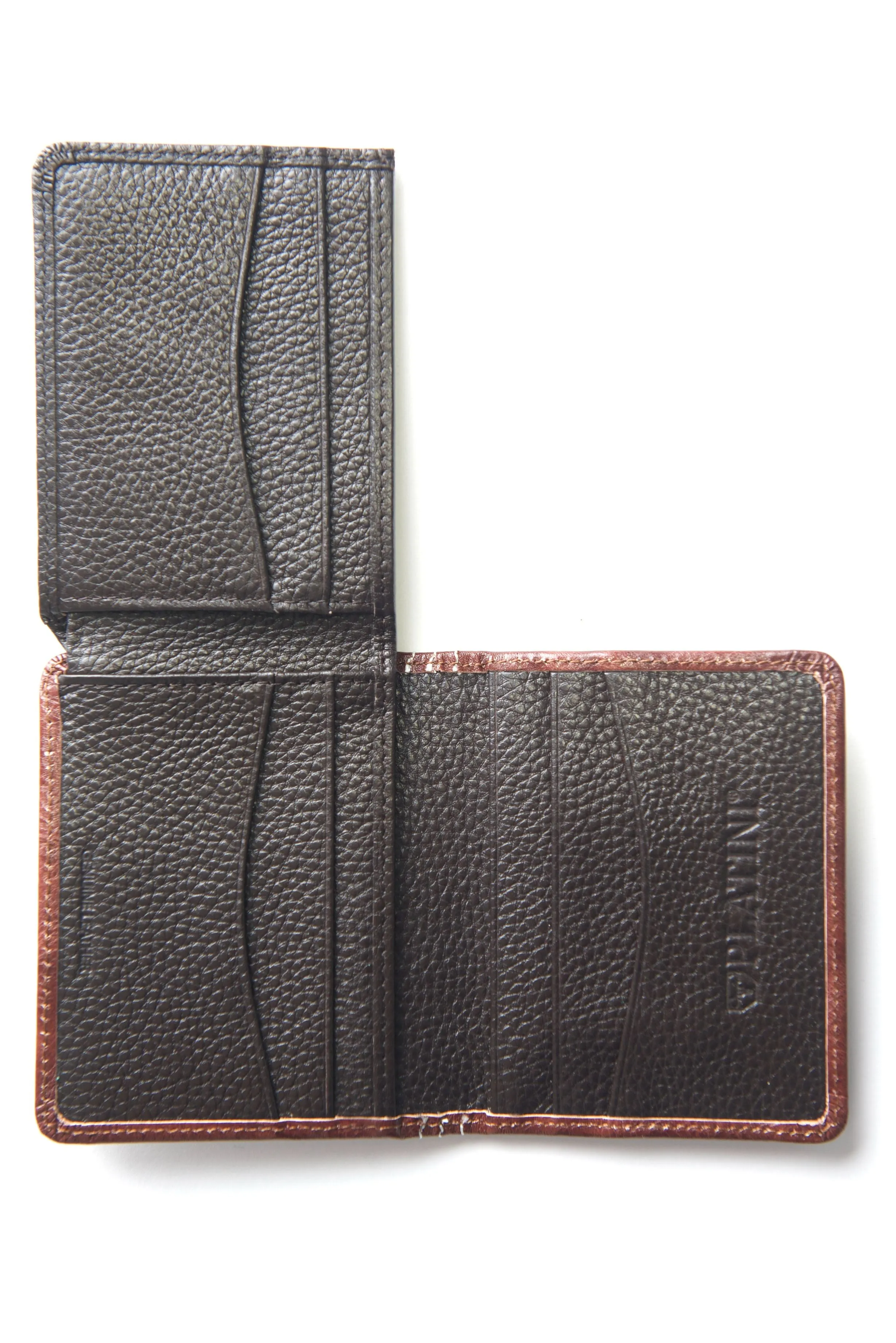 Men's Genuine Leather Wallets - Brown