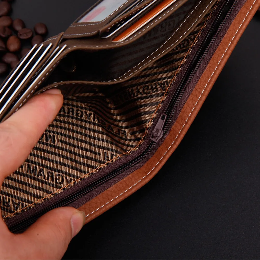 Men's Wallet and Business Card Holder