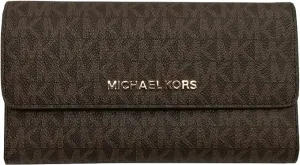 Michael Kors Women's Classic Wallet, dark brown