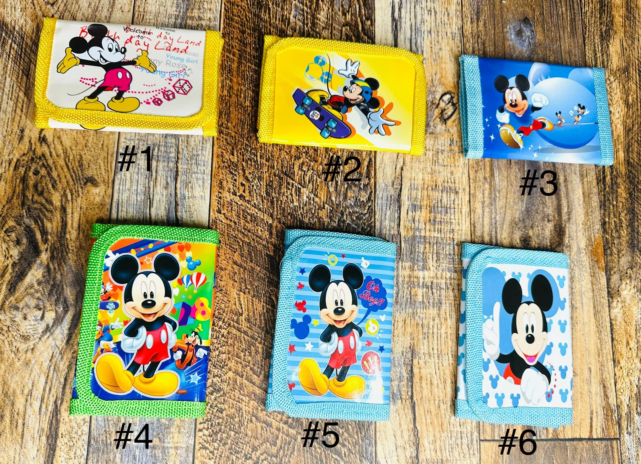 Mickey Wallets