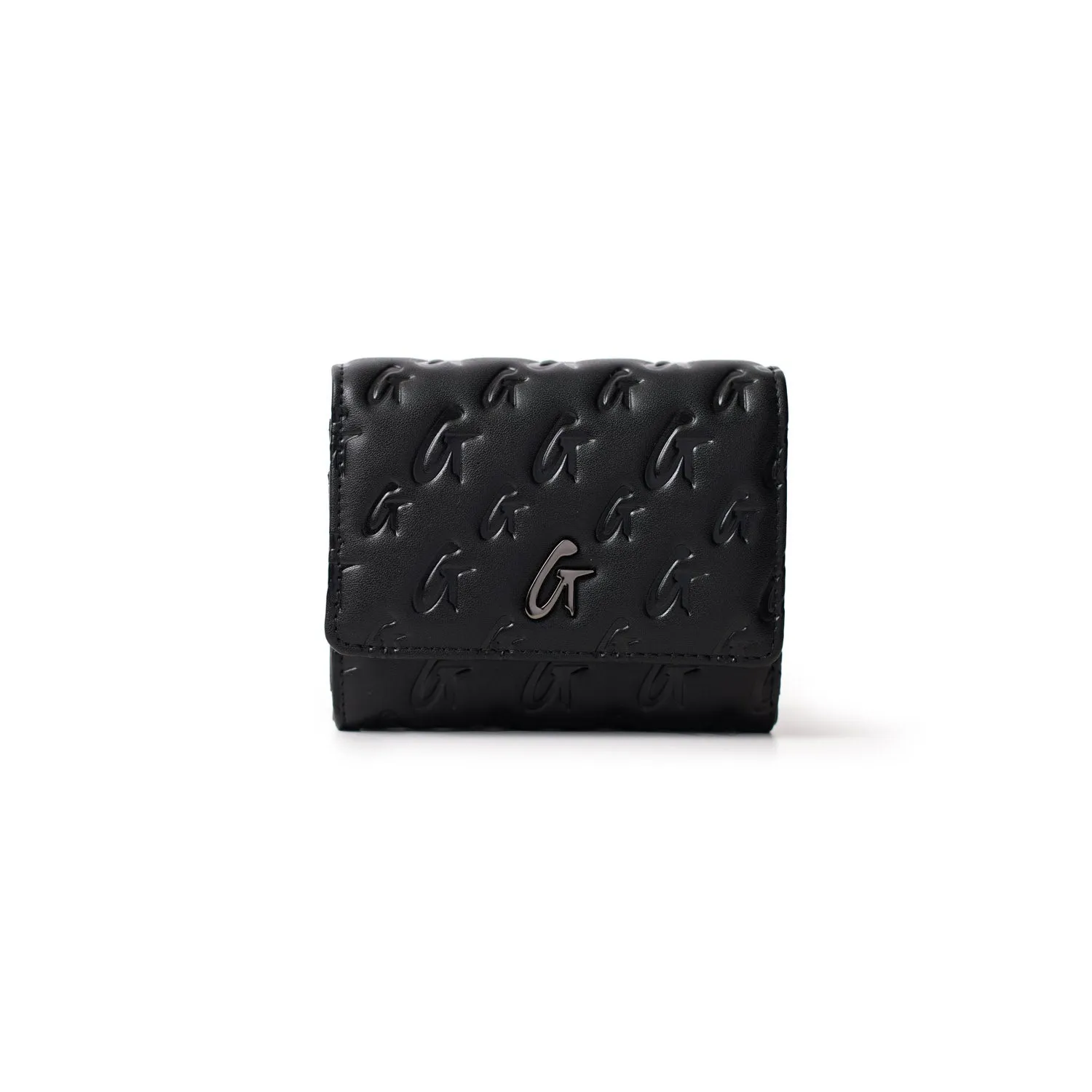 MONOGRAM BLACK COMPACT WALLET