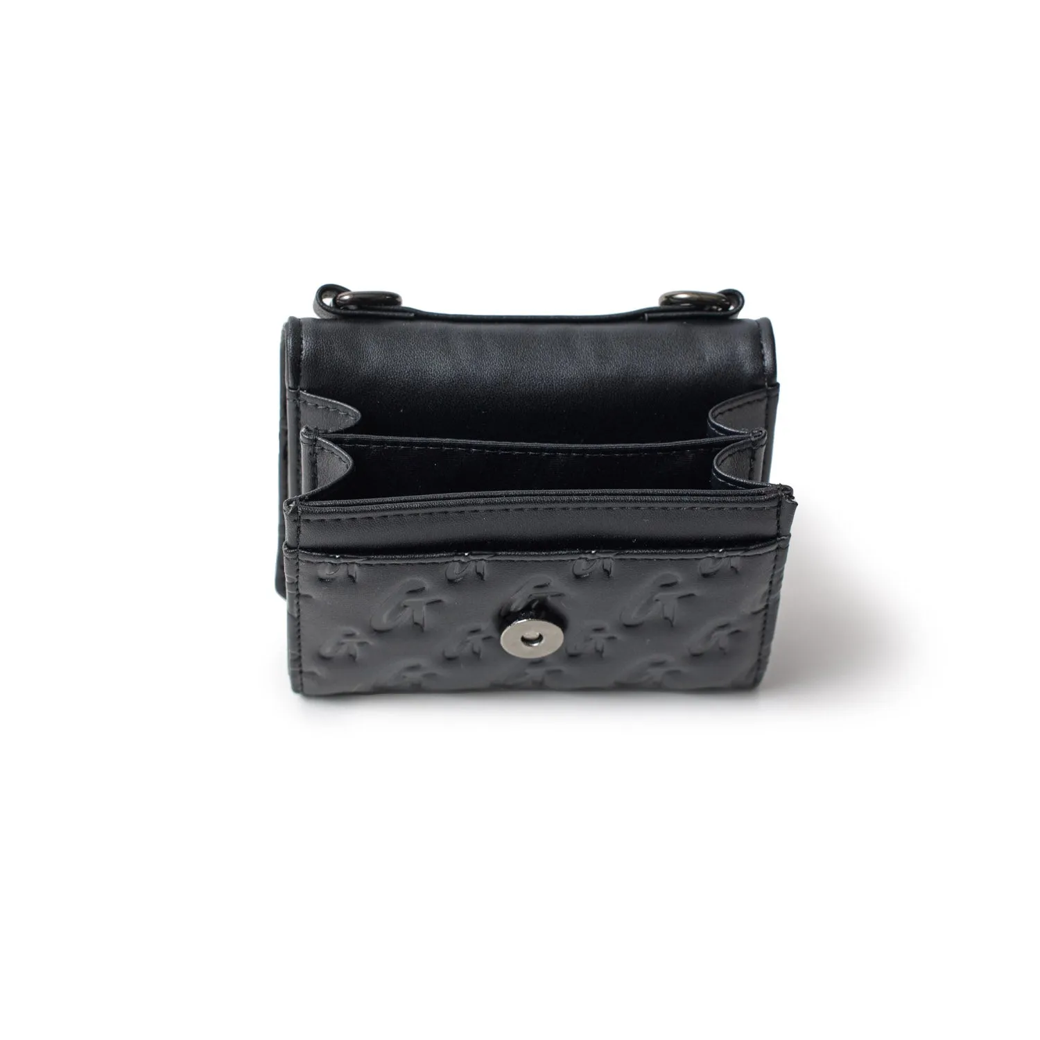 MONOGRAM BLACK COMPACT WALLET