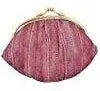 New Waterproof Eel Skin Large Double Coin Change Purse Wallet by Marshal