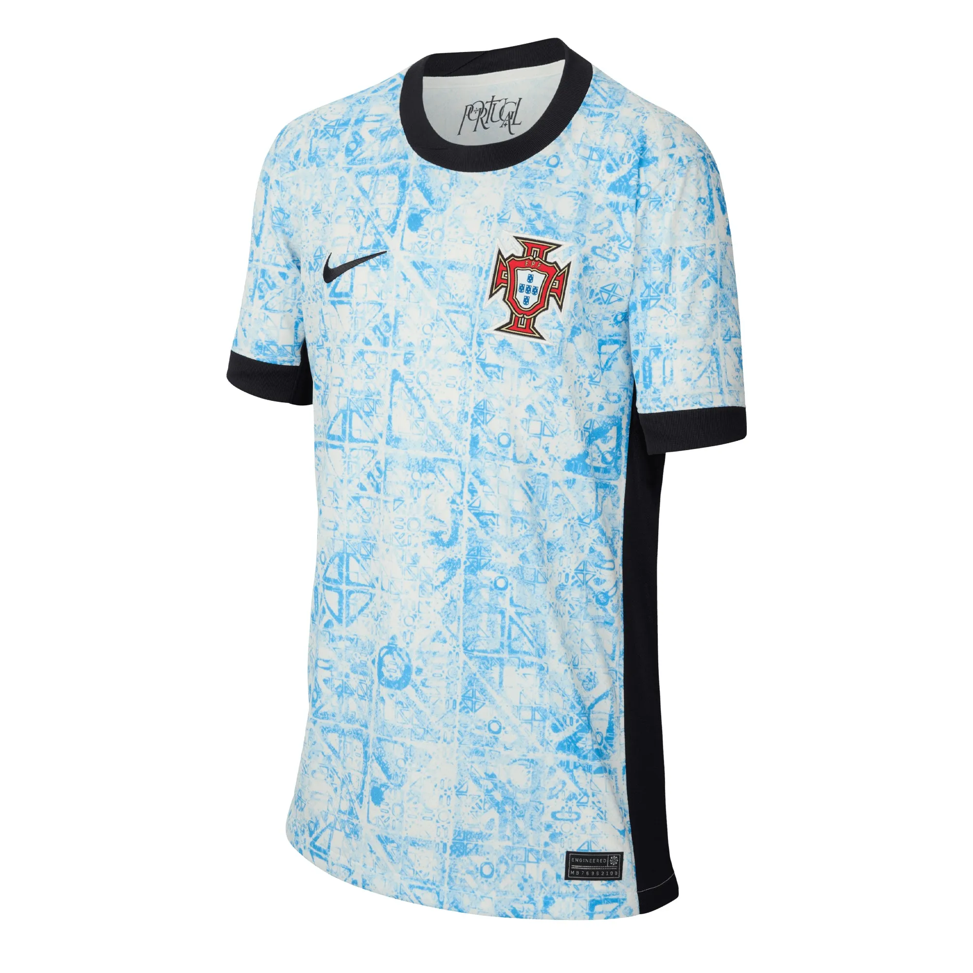 Nike Kids Portugal 2024/25 Away Jersey Sail/Blue