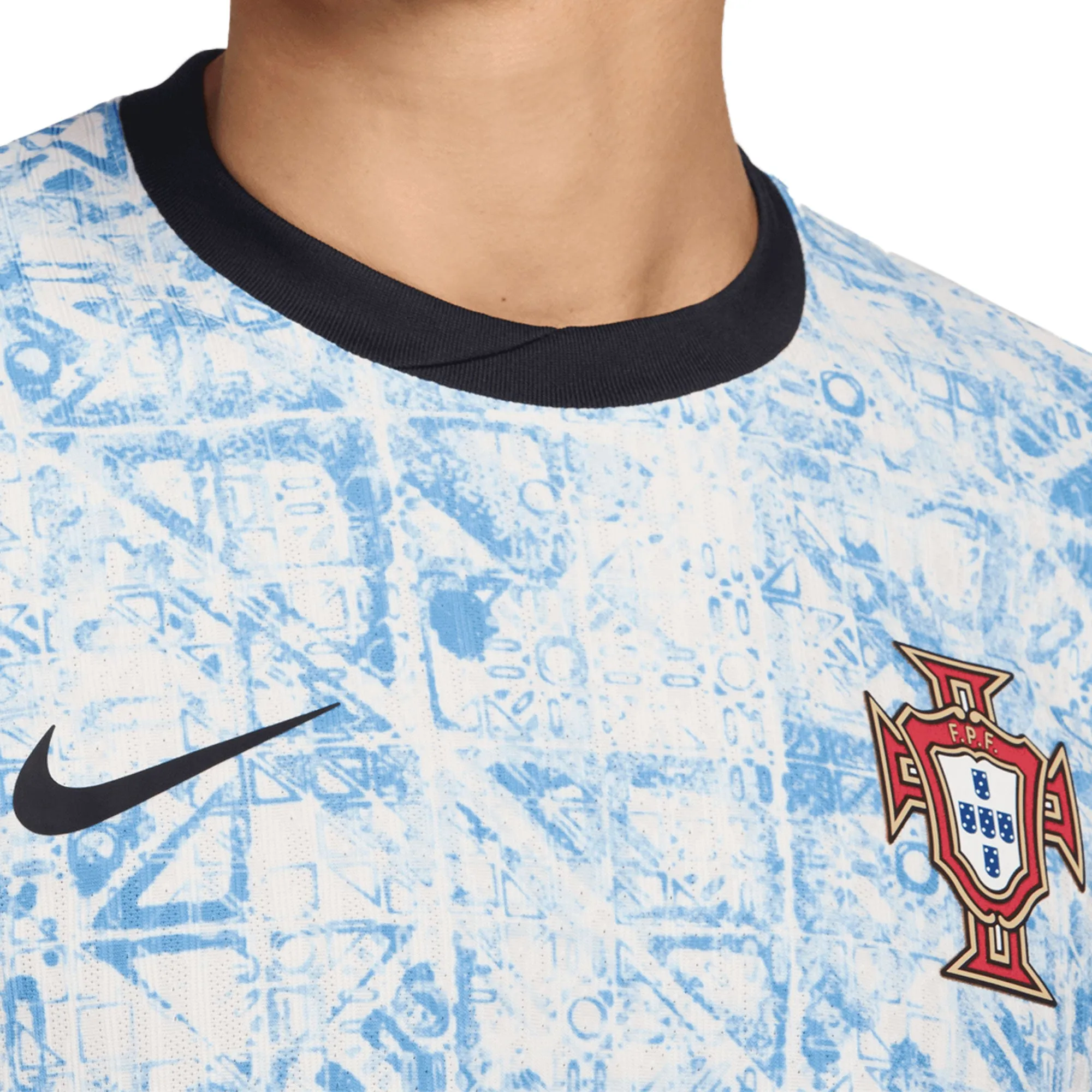 Nike Men's Portugal 2024/25 Dri-FIT ADV Away Jersey Sail/Blue