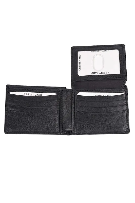 Patriots Nfl Bi-Fold Wallet Packaged In Gift Box