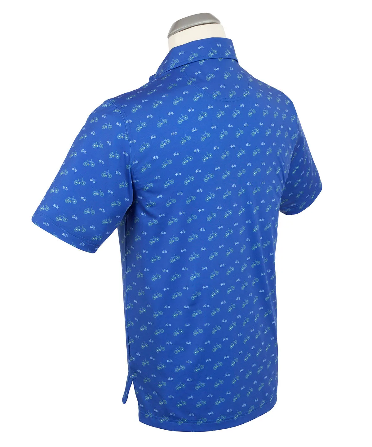 Performance Bicycle Print Short-Sleeve Polo Shirt