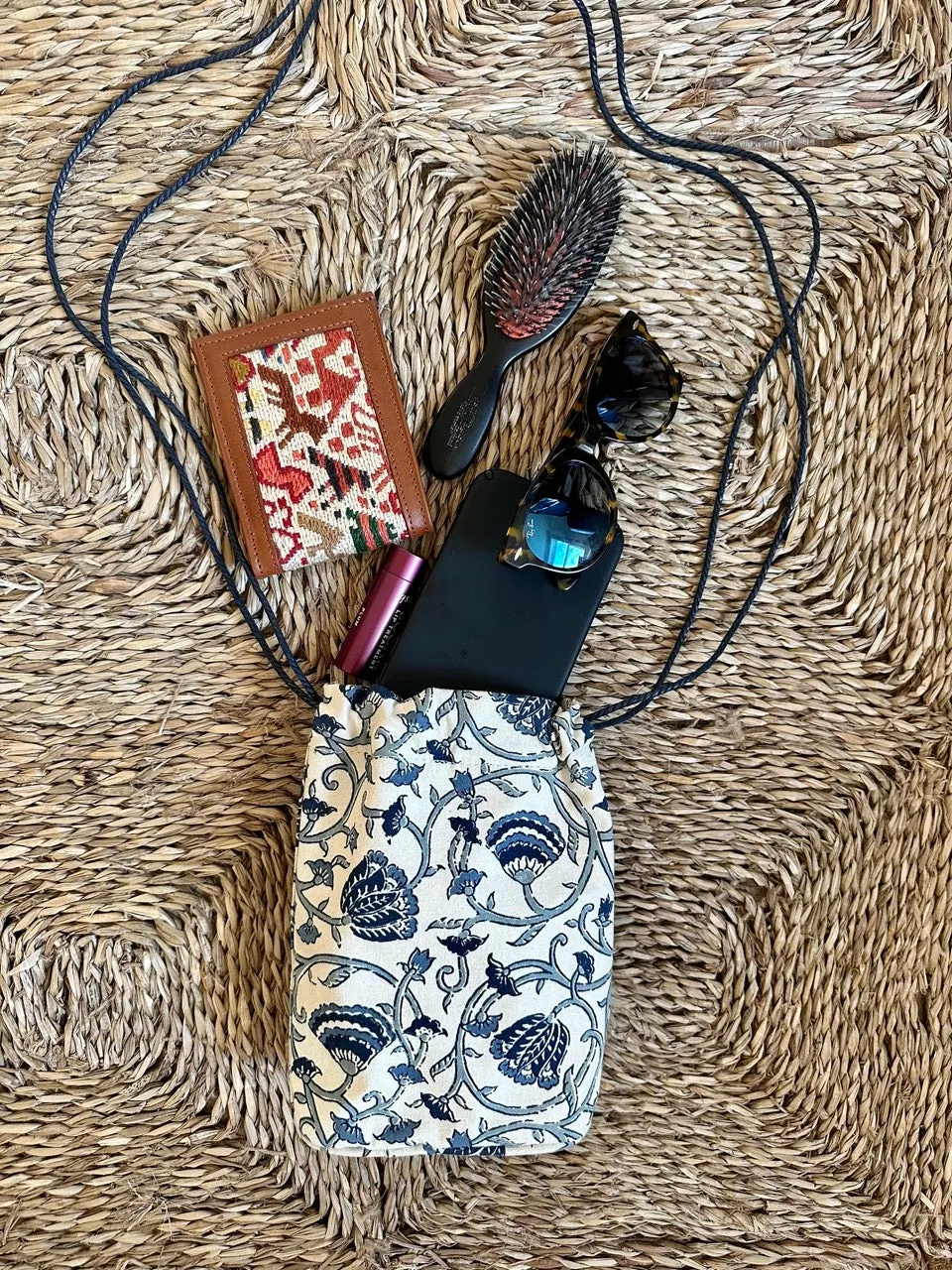 Phone Pouch, Jaipur Blockprint