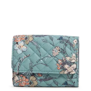 RFID Riley Compact Wallet - Sunlit Garden Sage