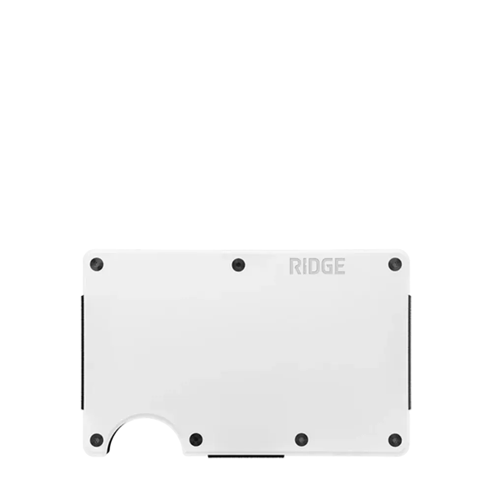 Ridge Wallet Aluminum w/ Cash Strap