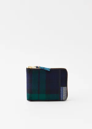 SA7100 Tartan Patchwork Wallet