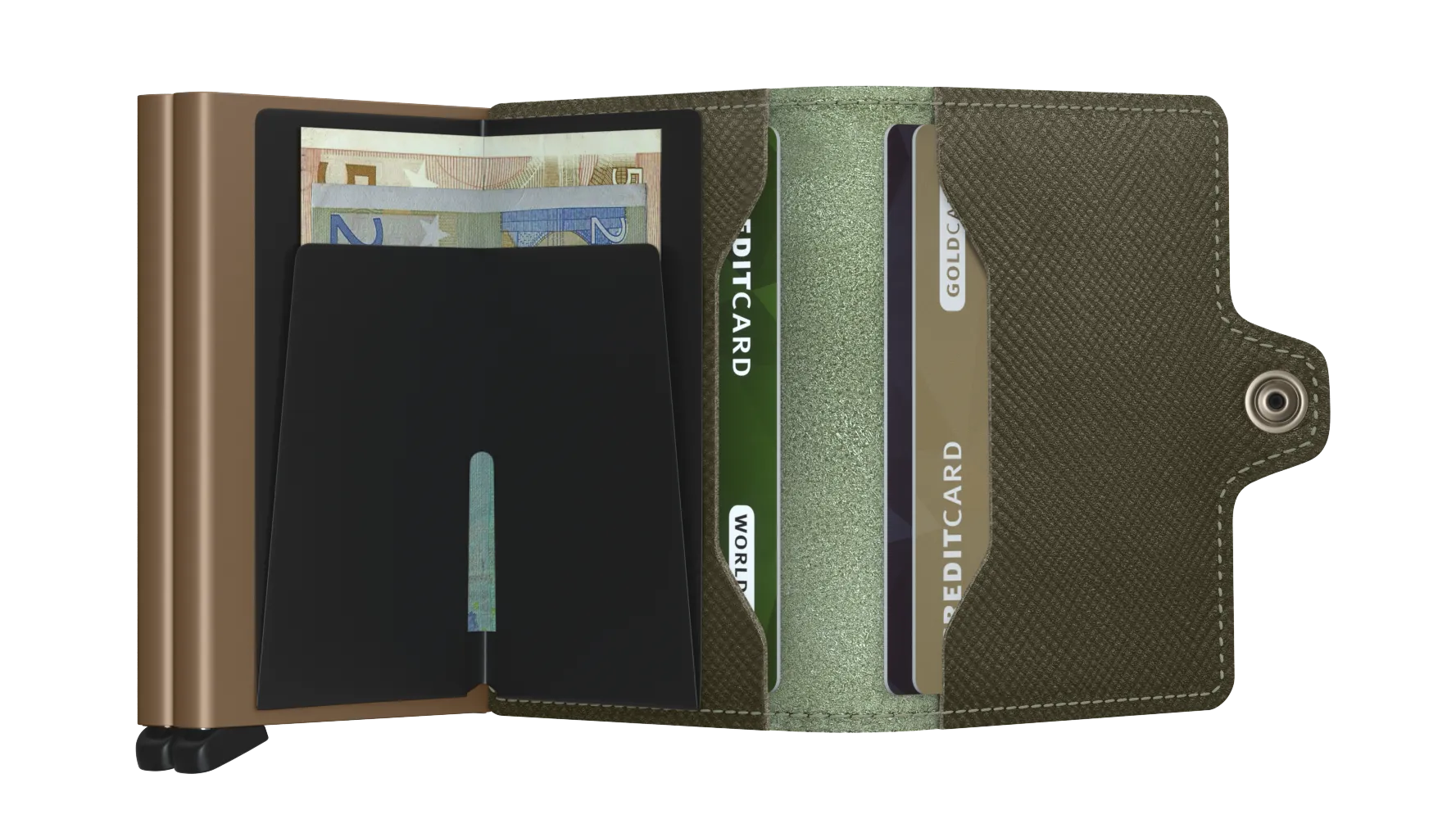 Saffiano Leather Twinwallet