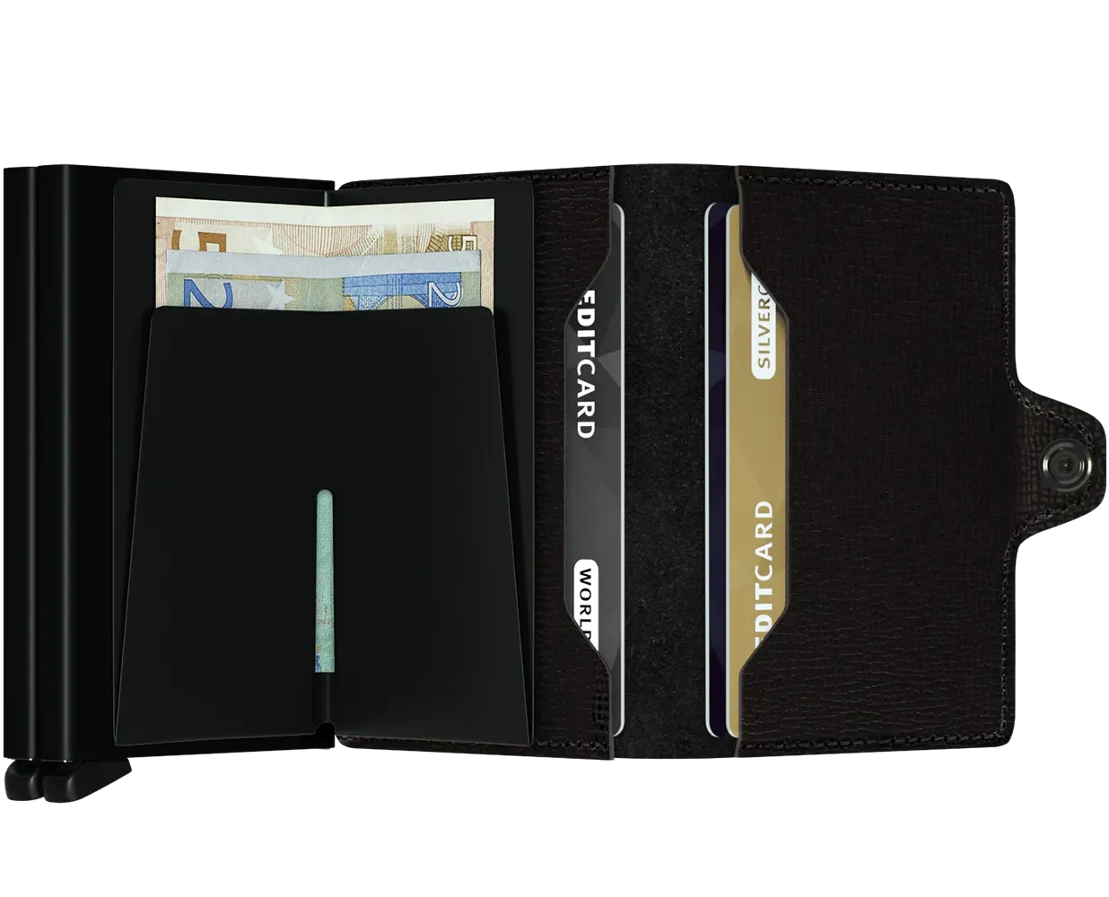 SECRID Twinwallet - Crisple Black