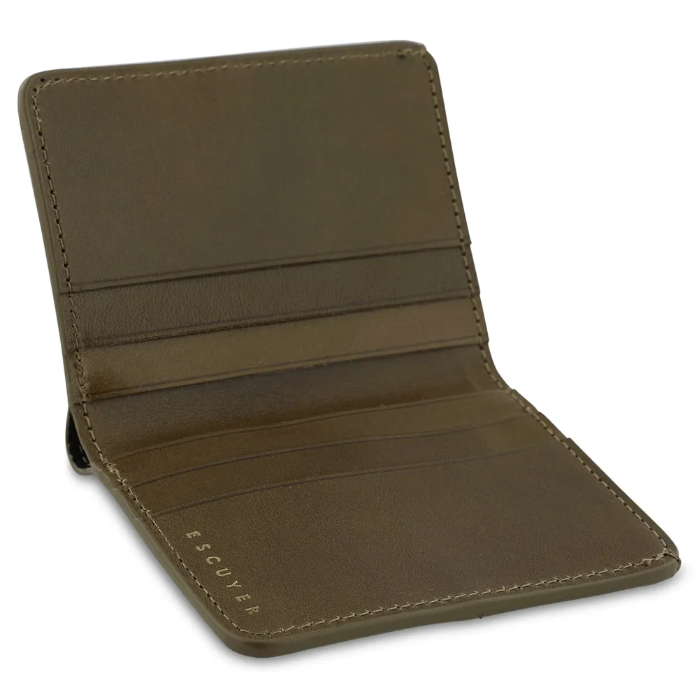 Slim Wallet - Khaki / Navy