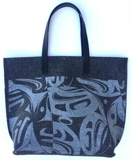 Small Felt Shopper CH Eagle