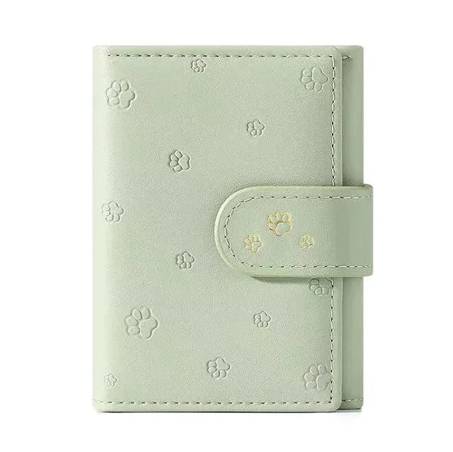 Small Paw Print Wallets