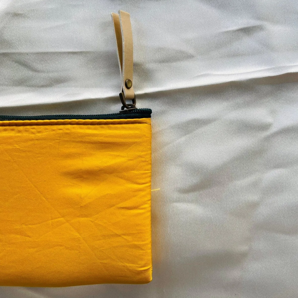 Small zipper Pouches- Wallets -Solid Yellow