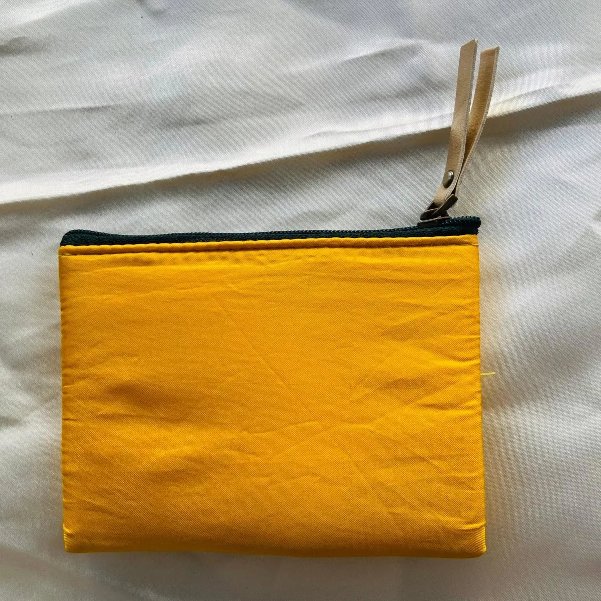 Small zipper Pouches- Wallets -Solid Yellow