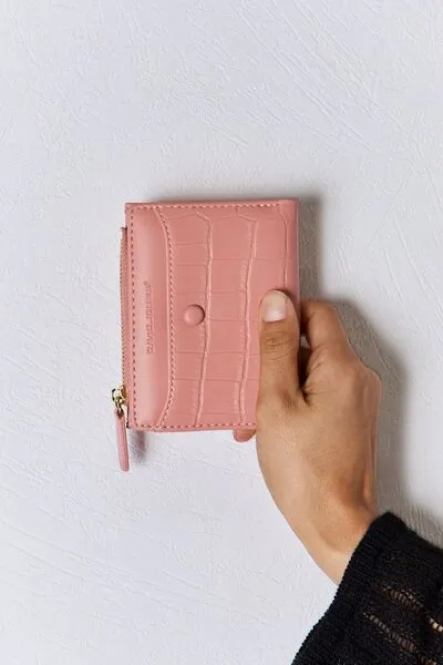 Texture PU Leather Mini Wallet