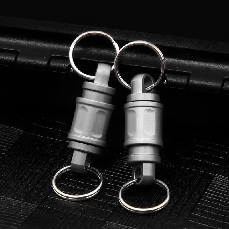 Titanium Alloy Quick Release Connect Cutter Keychain