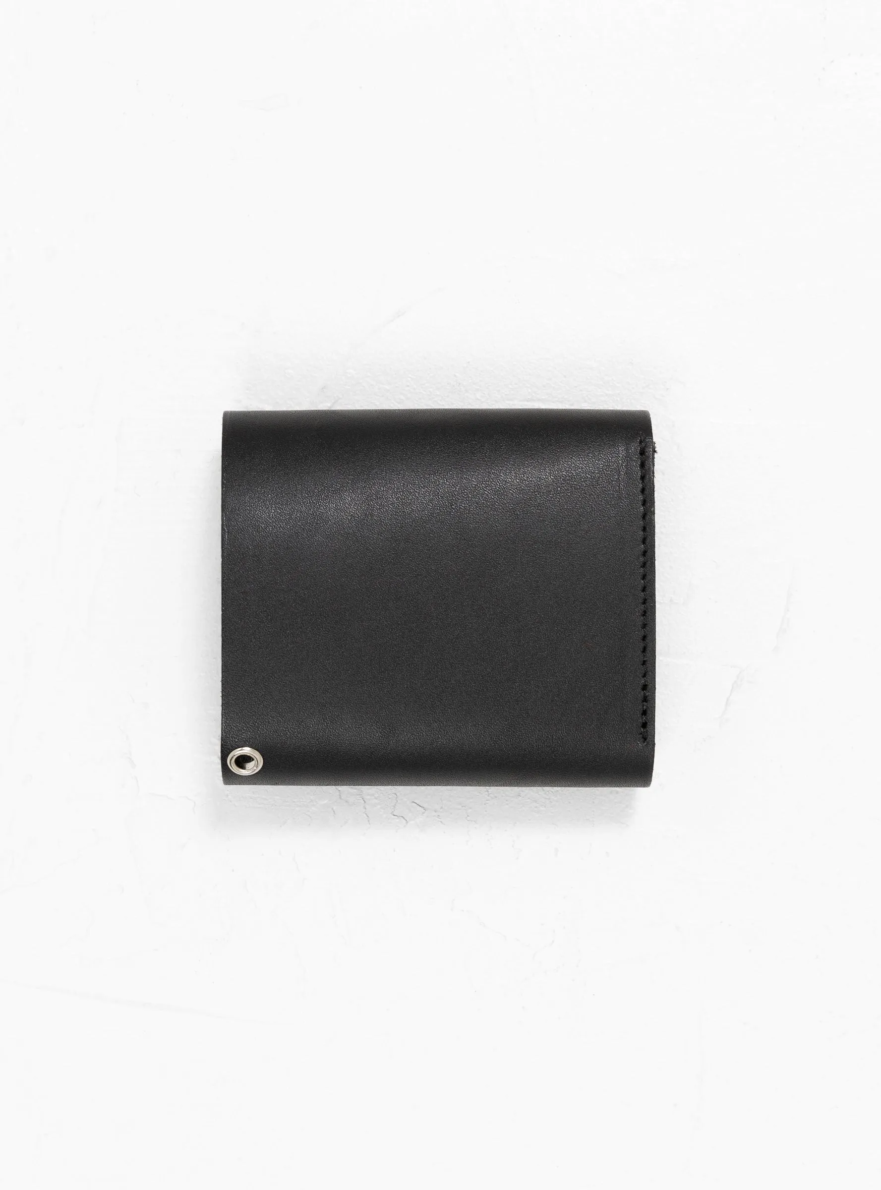 Tri-Fold Latigo Leather Wallet Black