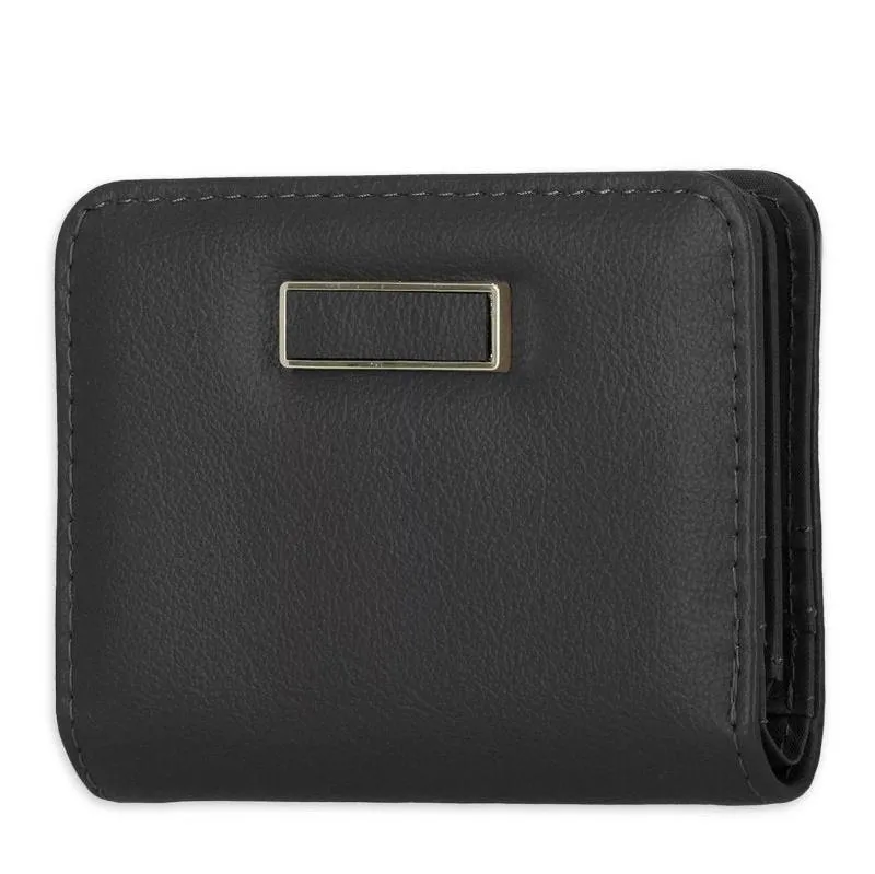 Two Fold Wallet with Snap Closure