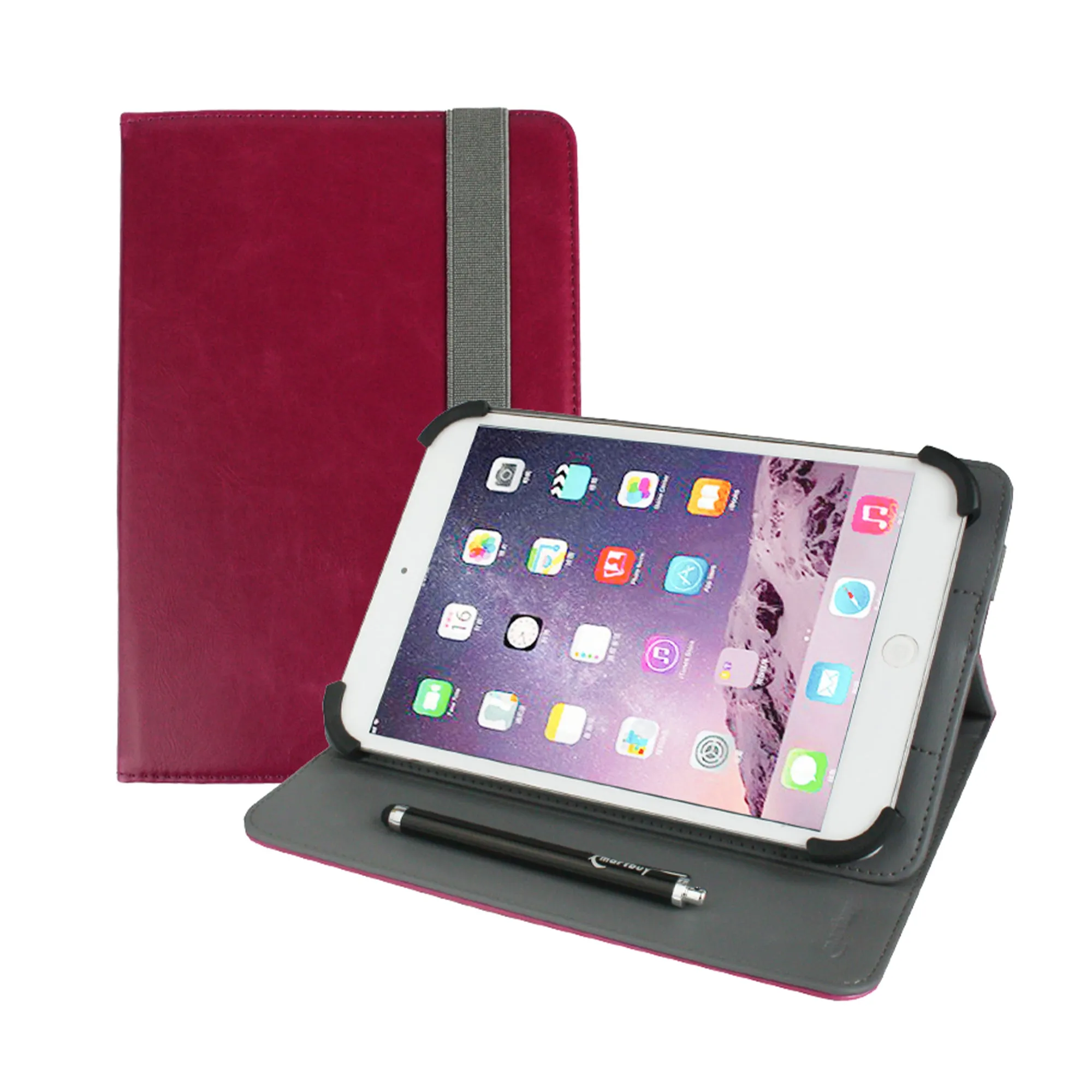 Universal Tablet Case - Dark Pink