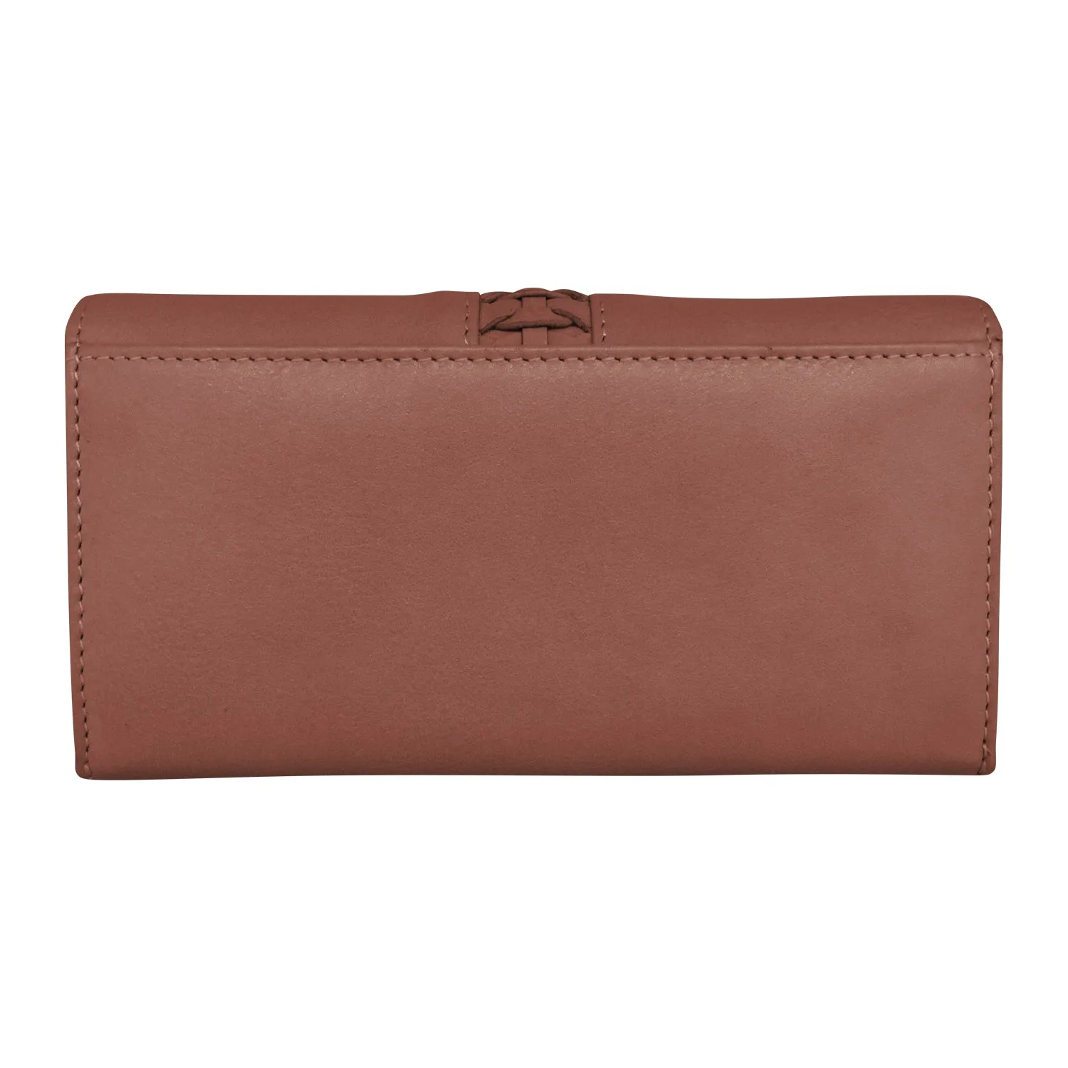 Urbano Braided Long Flap Wallet