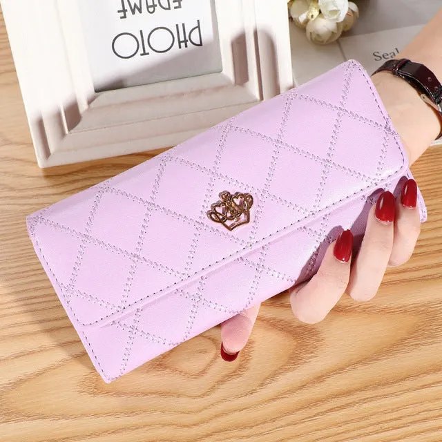 Vintage Crown Wallets for Women