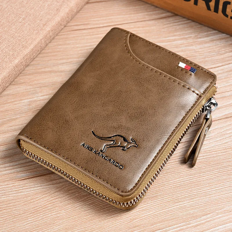 Vintage Mini Wallet RFID Blocking Wallets