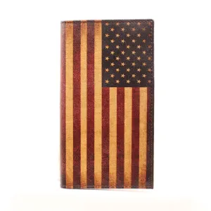 Vintage US FLag Rodeo Wallet