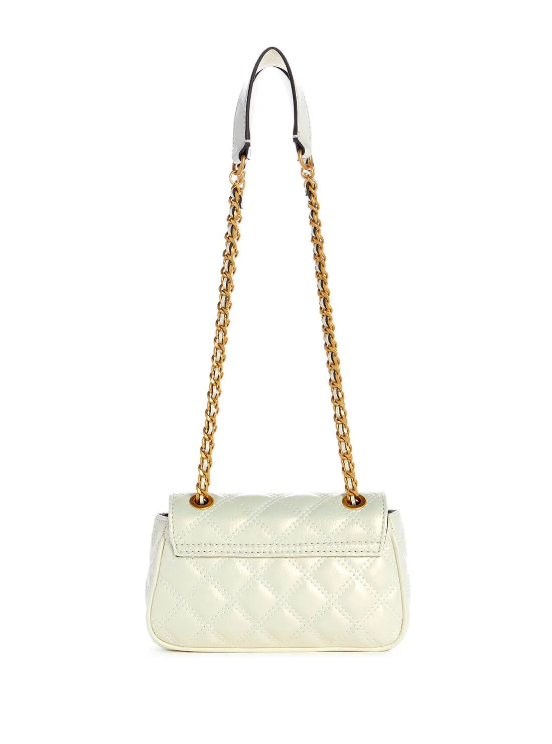 White Giully Mini Convertible Crossbody Bag