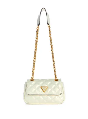 White Giully Mini Convertible Crossbody Bag